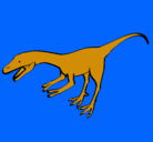 Dibujo Velociraptor II pintado por javier