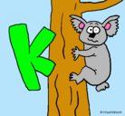 Dibujo Koala pintado por XAGL