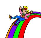 Dibujo Duende en el arco iris pintado por winxclub