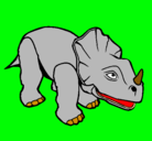 Dibujo Triceratops II pintado por REBELDE63