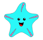 Dibujo Estrella de mar pintado por fresi