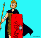 Dibujo Soldado romano II pintado por GIOSER
