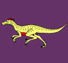 Dibujo Velociraptor pintado por iVAN