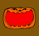 Dibujo Calabaza II pintado por pilyalexcc