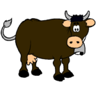 Dibujo Vaca lechera pintado por IBI