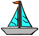 Dibujo Barco velero pintado por shannia