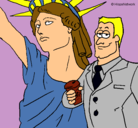 Dibujo Estados Unidos de América pintado por tutifruti.com