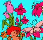 Dibujo Fauna y flora pintado por joacoyjeni