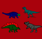 Dibujo Dinosaurios de tierra pintado por MARTINBENAVIDES