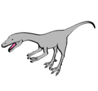 Dibujo Velociraptor II pintado por k