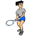 Dibujo Chica tenista pintado por KatiaBelen