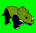 Dibujo Triceratops II pintado por EDGARALFARRASI