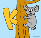 Dibujo Koala pintado por Miriam