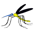 Dibujo Mosquito pintado por mosquitodengue