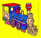 Dibujo Tren pintado por lucasfelber