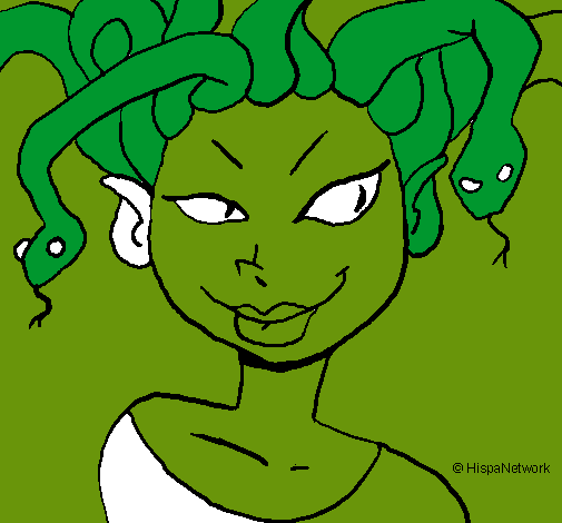 Mujer medusa