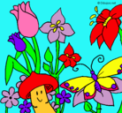 Dibujo Fauna y flora pintado por maxi