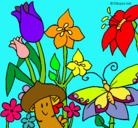 Dibujo Fauna y flora pintado por E.G.S