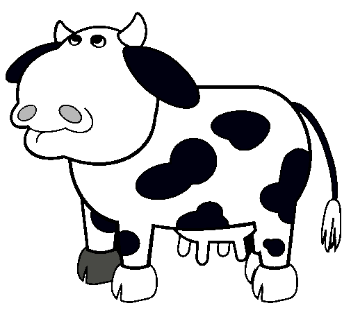 Vaca pensativa