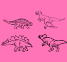Dibujo Dinosaurios de tierra pintado por lasxicasdinsaurio