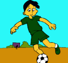 Dibujo Jugar a fútbol pintado por AbimarGaytan