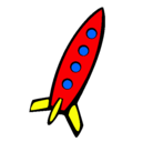Dibujo Cohete II pintado por alejandro