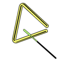 Dibujo Triángulo pintado por nuria
