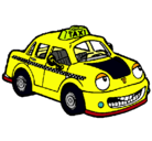 Dibujo Herbie Taxista pintado por Alberto