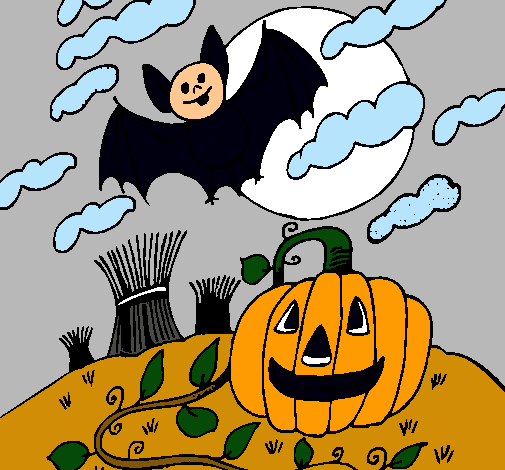 Paisaje de Halloween