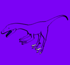 Dibujo Velociraptor II pintado por marioalberto