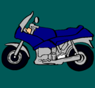 Dibujo Motocicleta pintado por mairelis