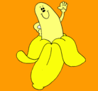 Dibujo Banana pintado por miguelonchas
