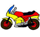 Dibujo Motocicleta pintado por emmanuelalejandro