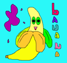 Dibujo Banana pintado por Hannah-Montana-Alba