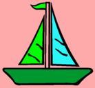 Dibujo Barco velero pintado por mayrita2665