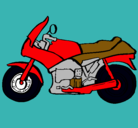 Dibujo Motocicleta pintado por jose