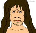 Dibujo Homo Sapiens pintado por dante