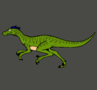 Dibujo Velociraptor pintado por facuyuli