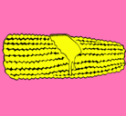 Dibujo Mazorca de maíz pintado por magditaahumadasaavedra