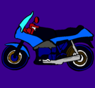 Dibujo Motocicleta pintado por maximoalessandro