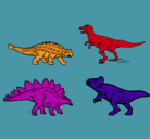 Dibujo Dinosaurios de tierra pintado por joseandres