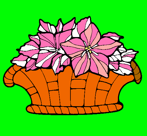 Cesta de flores 8