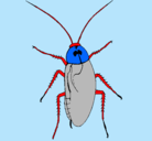 Dibujo Cucaracha grande pintado por antonio