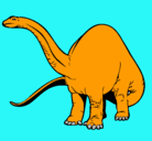 Dibujo Braquiosaurio II pintado por emmanuel
