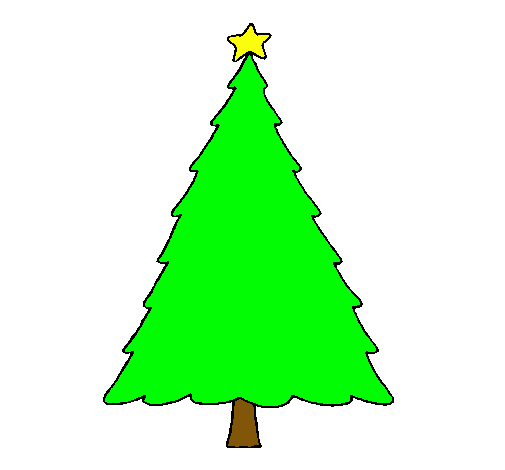 Árbol con estrella