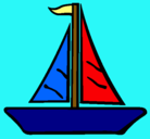 Dibujo Barco velero pintado por alejandrocabrera