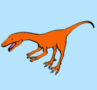Dibujo Velociraptor II pintado por geraldine