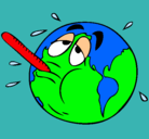 Dibujo Calentamiento global pintado por hinnata