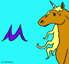 Dibujo Unicornio pintado por mariapaz