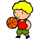 Dibujo Jugador de básquet pintado por FATIMA